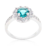 Bella Birthstone Engagement Ring in Blue - JGI - Flyclothing LLC