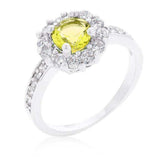 Bella Birthstone Engagement Ring in Yellow - JGI - Flyclothing LLC