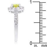 Bella Birthstone Engagement Ring in Yellow - JGI - Flyclothing LLC