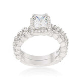 Halo Radiant Wedding Set - JGI - Flyclothing LLC