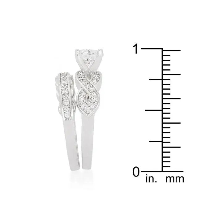 Infinity Twist Bridal Set - JGI - Flyclothing LLC