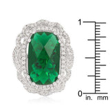 Green Cocktail Crest Ring - JGI - Flyclothing LLC