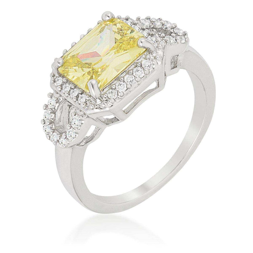 Radiant Cut Halo Ring - JGI - Flyclothing LLC