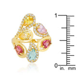 Multi-Color Cocktail Ring - JGI - Flyclothing LLC