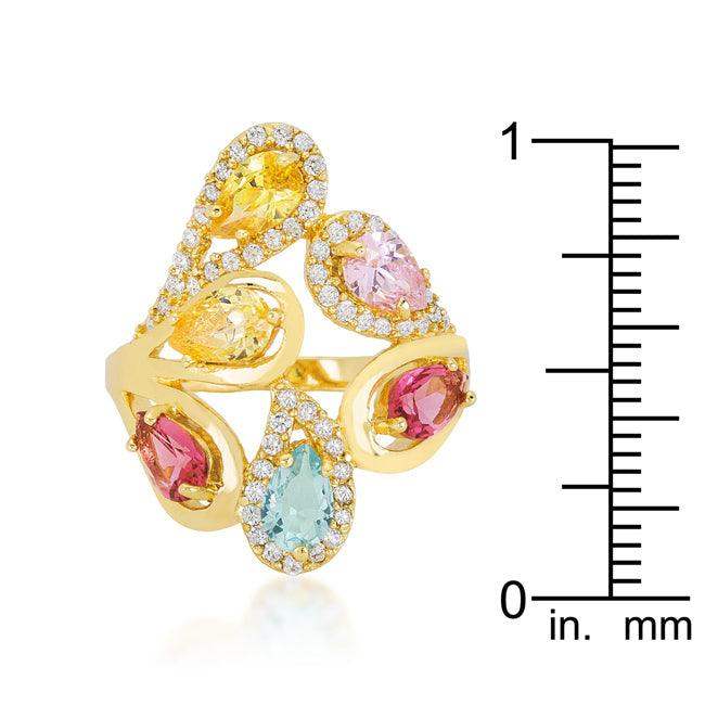 Multi-Color Cocktail Ring - JGI - Flyclothing LLC