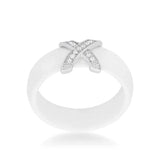 Modern Classic X Ring - White - JGI - Flyclothing LLC