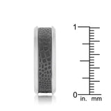 Band Ring with Animal Print Detail - JGI - Flyclothing LLC