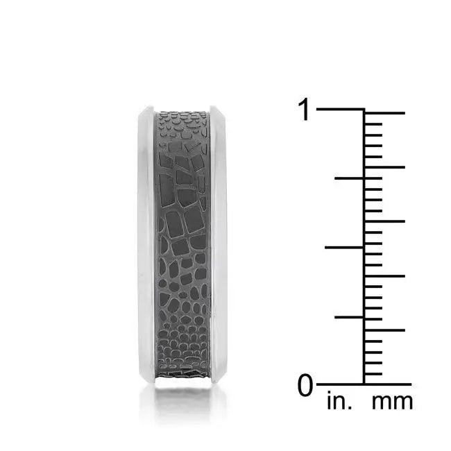 Band Ring with Animal Print Detail - JGI - Flyclothing LLC