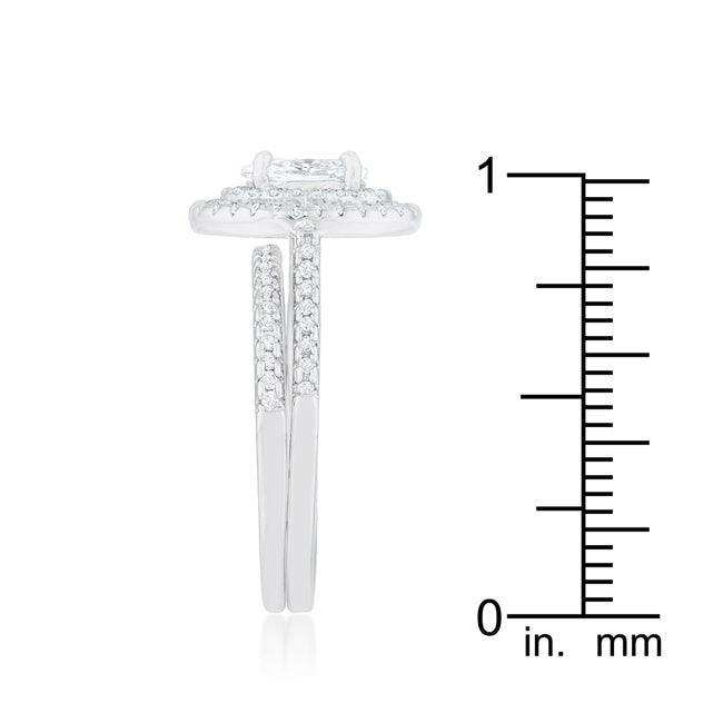 Oval Wedding Ring Set - JGI - Flyclothing LLC