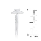 Pave Round Wedding Ring Set - JGI - Flyclothing LLC