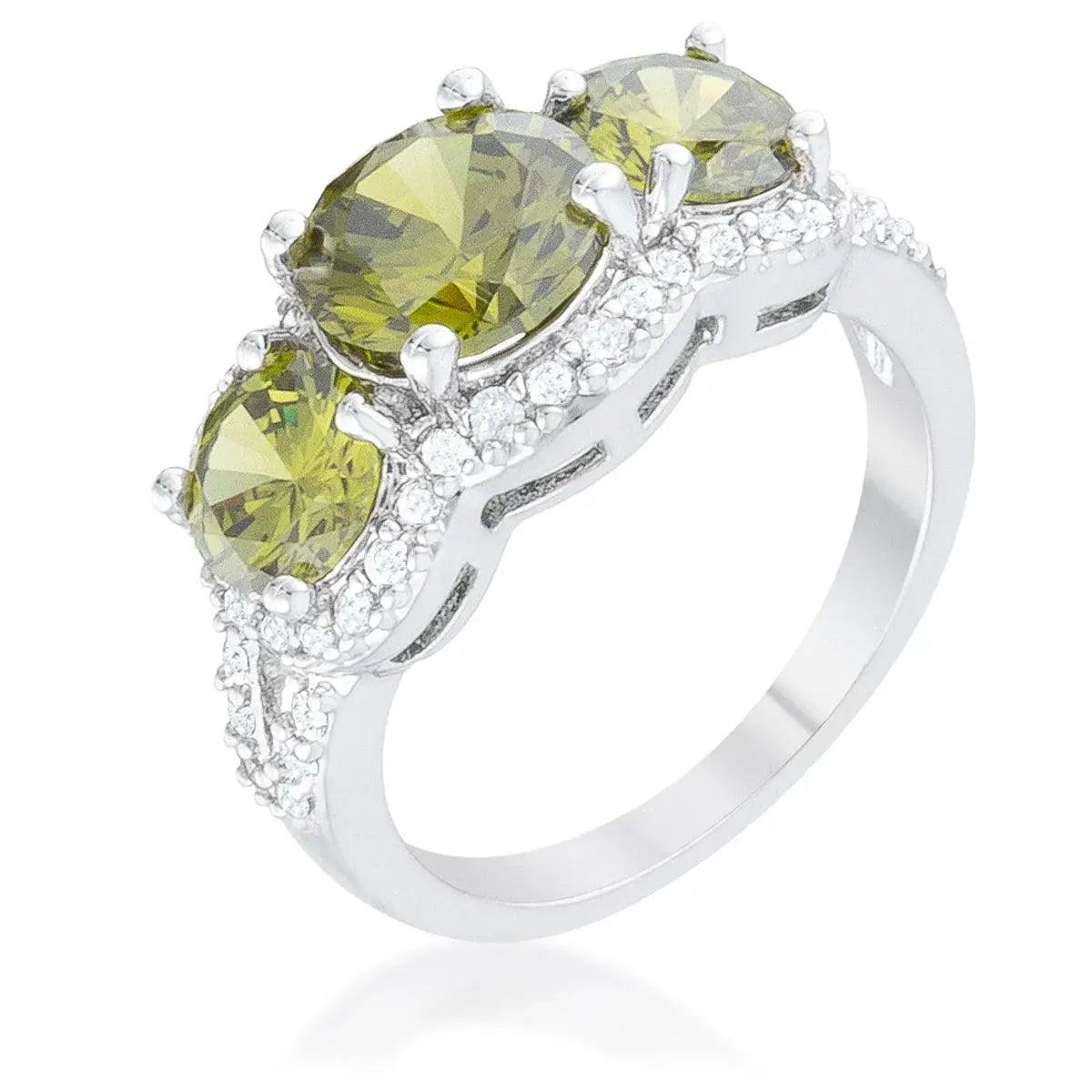 Olive Classic Trio Ring - JGI - Flyclothing LLC