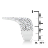 Vera 1.42ct CZ Rhodium Vintage Inspired Cocktail Ring - JGI - Flyclothing LLC