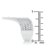 Vera 1.42ct CZ Rhodium Vintage Inspired Cocktail Ring - JGI - Flyclothing LLC