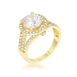Marylin 2.5ct CZ 14k Gold Classic Ring - JGI - Flyclothing LLC