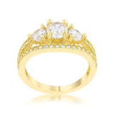 Geneviere 1.45ct CZ 14k Gold Classic Ring - JGI - Flyclothing LLC