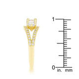 Geneviere 1.45ct CZ 14k Gold Classic Ring - JGI - Flyclothing LLC