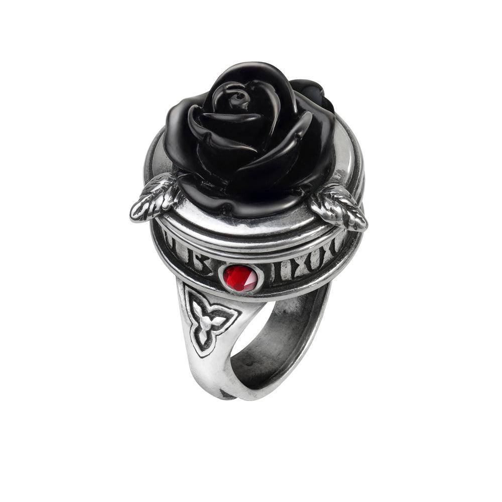 Alchemy Gothic Sub Rosa Poison Ring - Flyclothing LLC