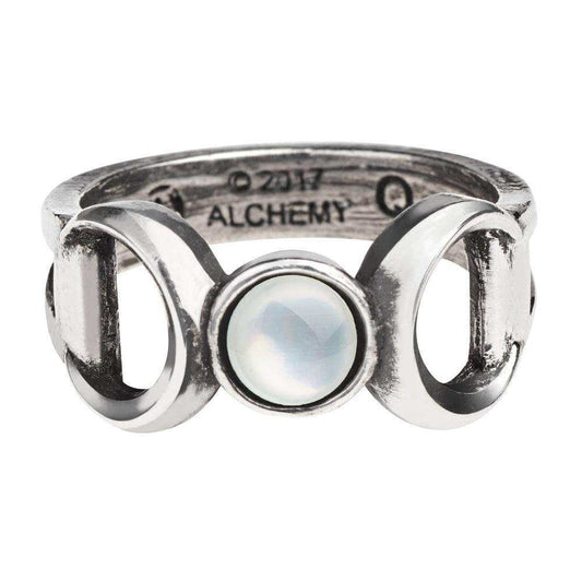 Alchemy Gothic Triple Goddess Ring - Alchemy Gothic - Flyclothing LLC