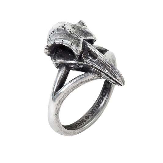 Alchemy Gothic Rabeschadel Kleiner Ring - Alchemy Gothic - Flyclothing LLC