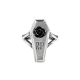 Alchemy Gothic Jewelry RIP Rose Ring - Alchemy Gothic