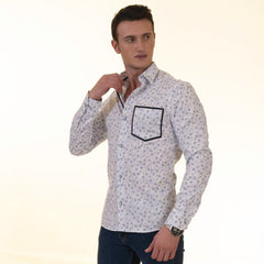 Gravity Homme Men's Long Sleeve Button Up / Memory Lane R4 - Gravity Homme