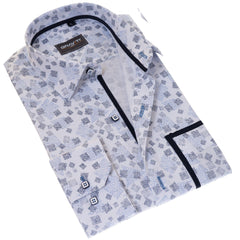 Gravity Homme Men's Long Sleeve Button Up / Memory Lane R4 - Gravity Homme