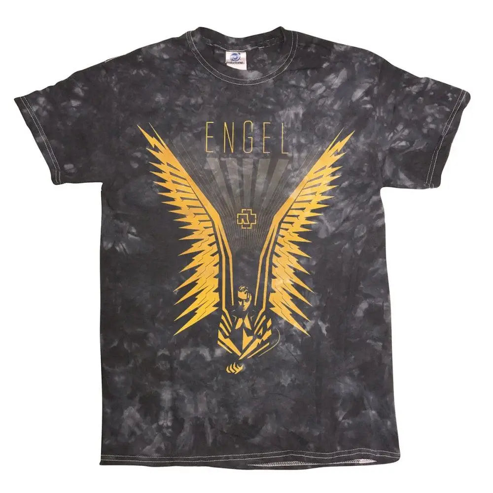 Rammstein Flugel Tie Dye Mens T-Shirt - Rammstein - Flyclothing LLC
