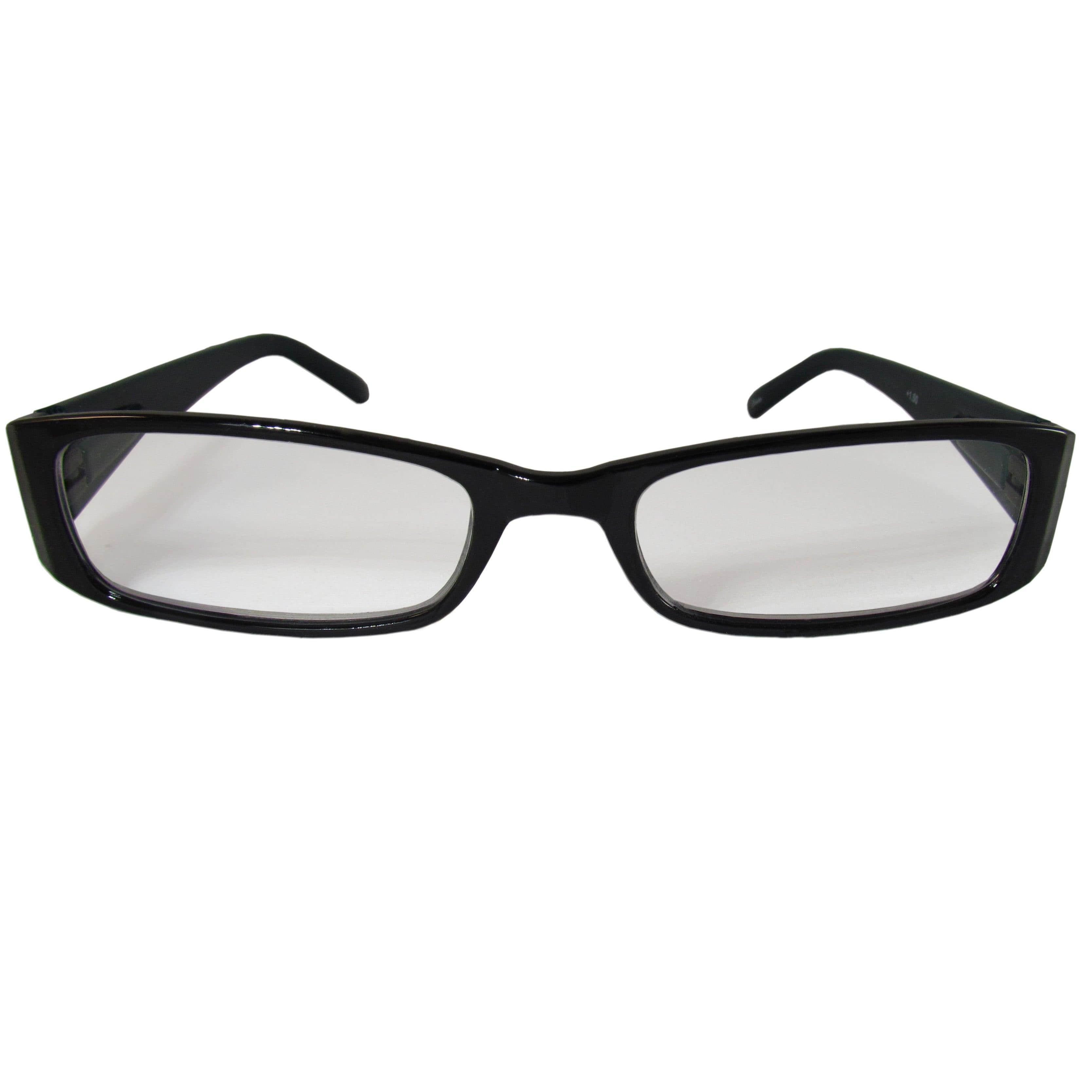Black and Teal Reading Glasses Power +2.00, 3 pack - Siskiyou Buckle