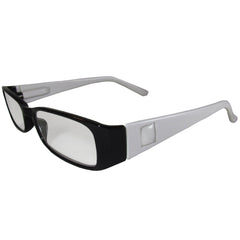 Black and White Reading Glasses Power +2.25, 3 pack - Flyclothing LLC