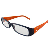 Dark Blue and Orange Reading Glasses Power +2.50, 3 pack - Siskiyou Buckle