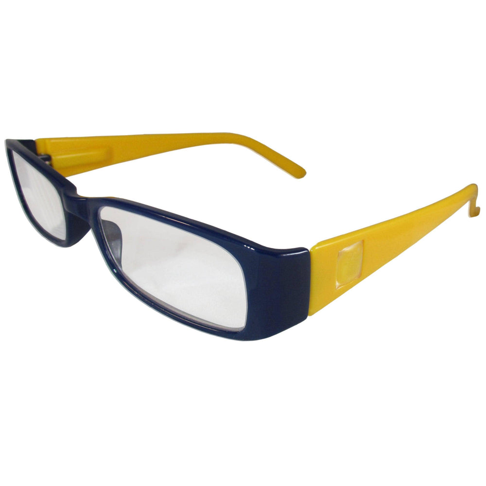 Dark Blue and Yellow Reading Glasses Power +2.00, 3 pack - Siskiyou Buckle
