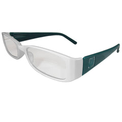 White and Teal Reading Glasses Power +1.50, 3 pack - Flyclothing LLC