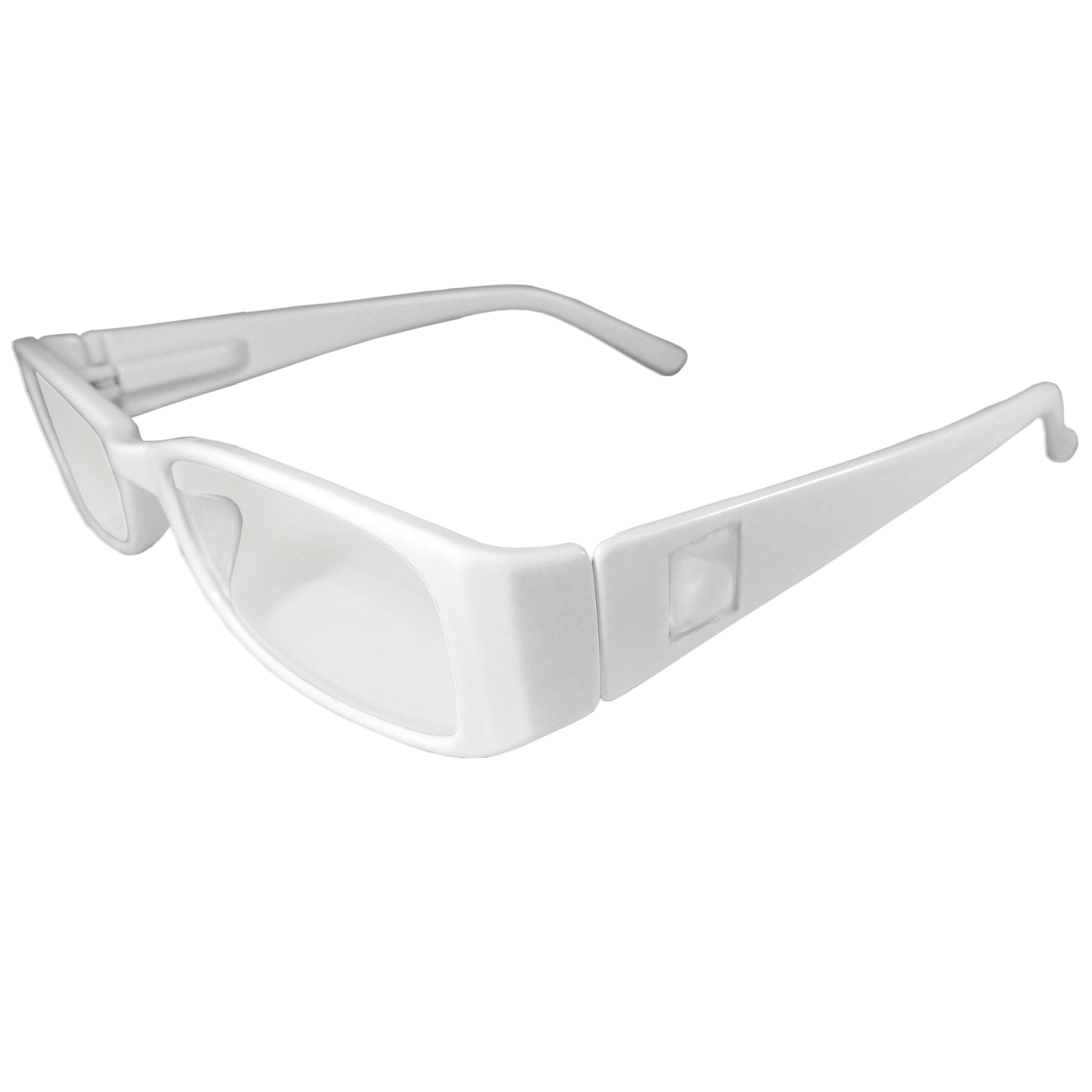 White Reading Glasses Power +1.50, 3 pack - Flyclothing LLC