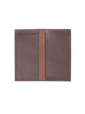 Scully CHOCOLATE CHECKBOOK COVER - Scully Leather