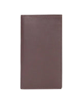 Scully CHOCOLATE CHECKBOOK COVER - Scully Leather - Flyclothing LLC