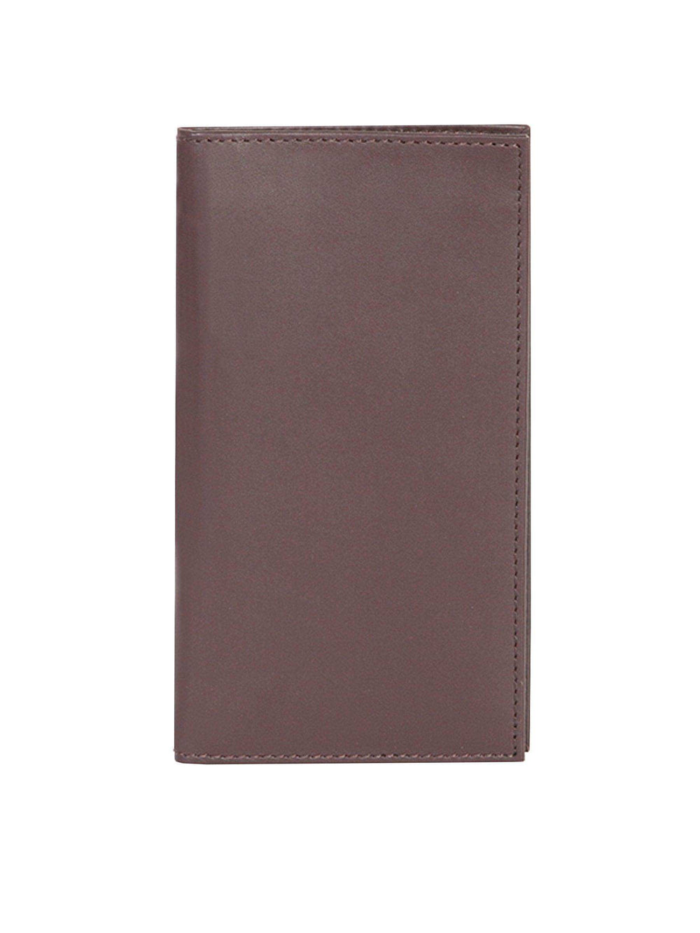 Scully CHOCOLATE CHECKBOOK COVER - Scully Leather