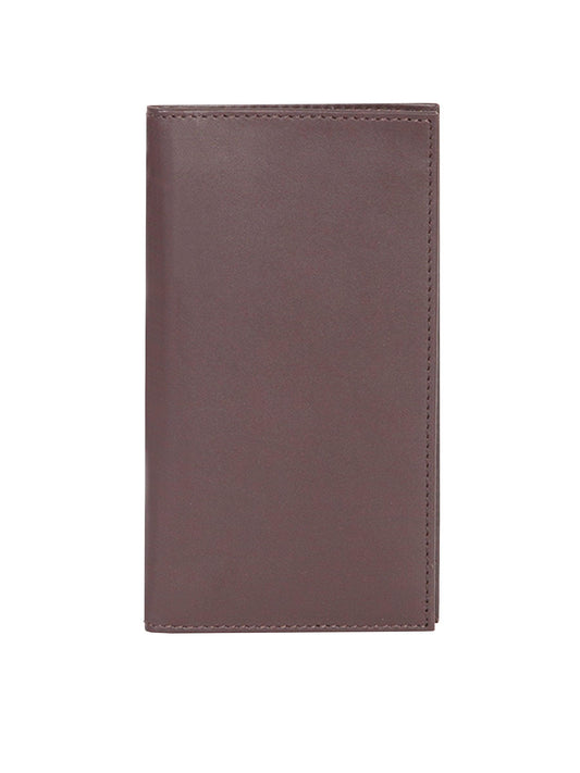Scully CHOCOLATE CHECKBOOK COVER - Scully Leather