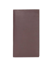 Scully CHOCOLATE CHECKBOOK COVER - Scully Leather