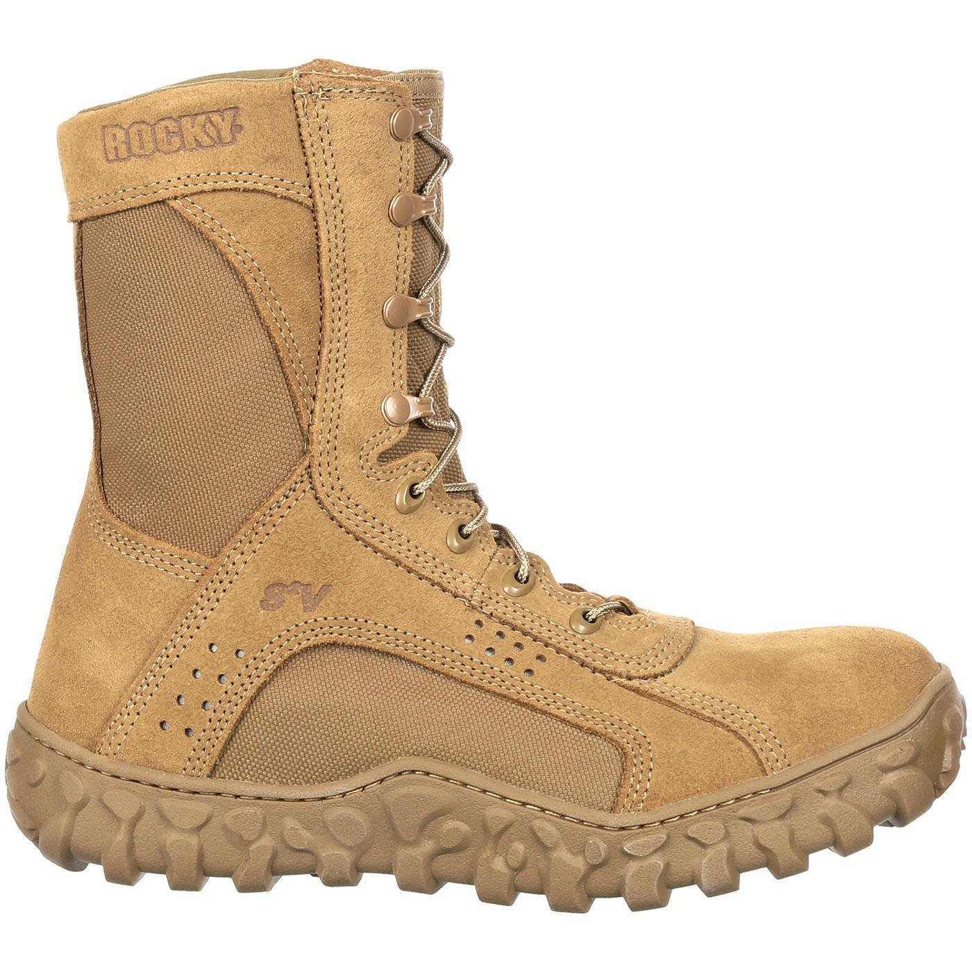 Rocky S2V Steel Toe Tactical Military Boot - Flyclothing LLC