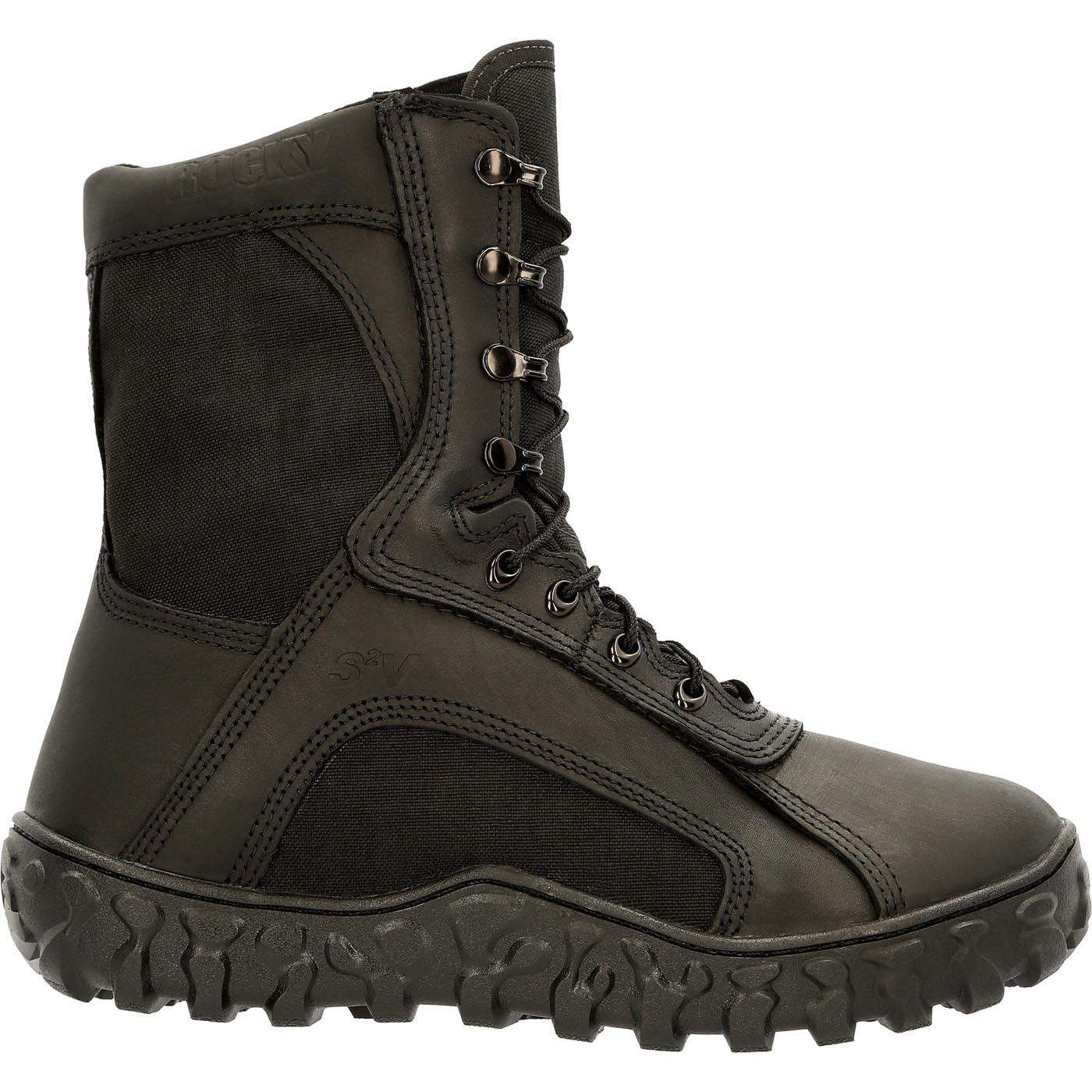 Rocky Black S2V 400G Insulated Tactical Military Boot - Rocky Boots - Flyclothing LLC