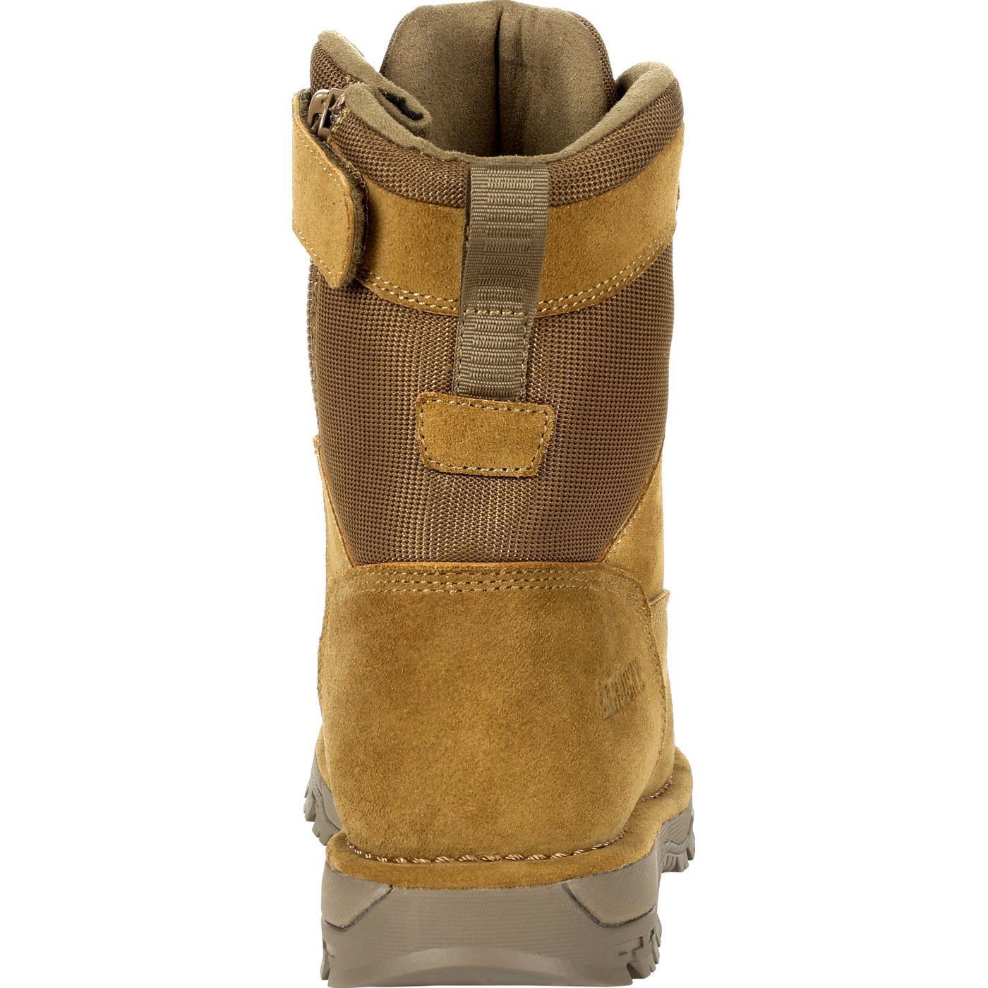 Rocky Portland 8" Side Zip Composite Toe Public Service Boot - Rocky