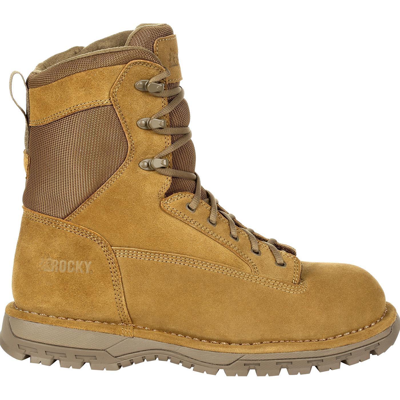 Rocky Portland 8" Side Zip Composite Toe Public Service Boot - Flyclothing LLC