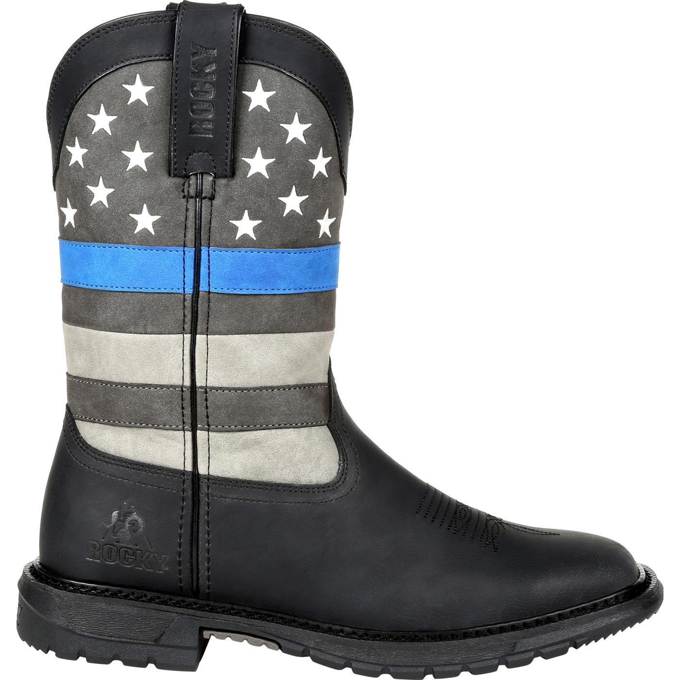 Rocky Blue Line Women's Western Boot - Flyclothing LLC