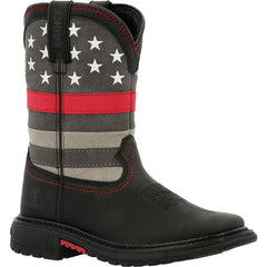 Rocky Red Line Kids Western Boot - Rocky