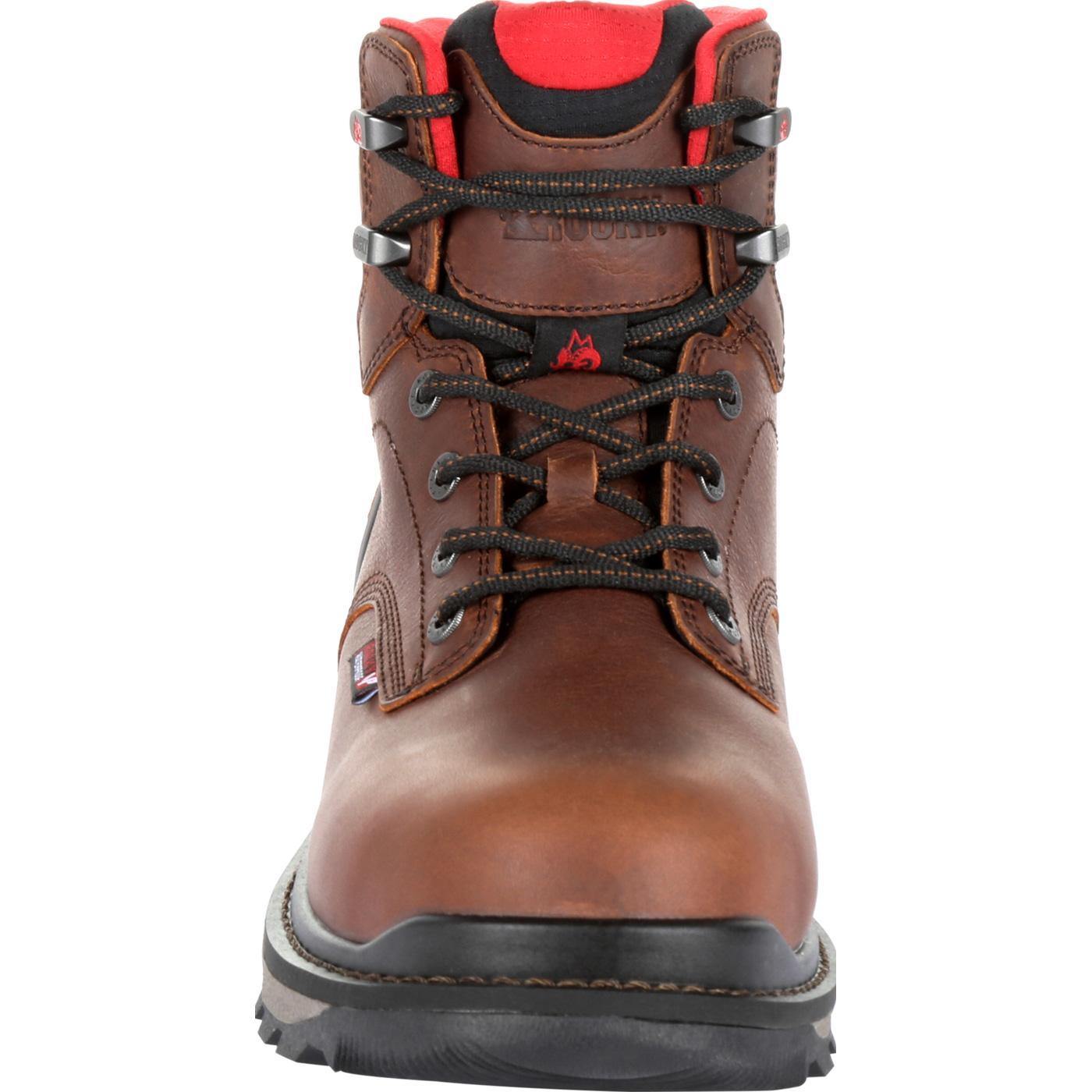 Rocky Rams Horn Waterproof Composite Toe Work Boot - Flyclothing LLC