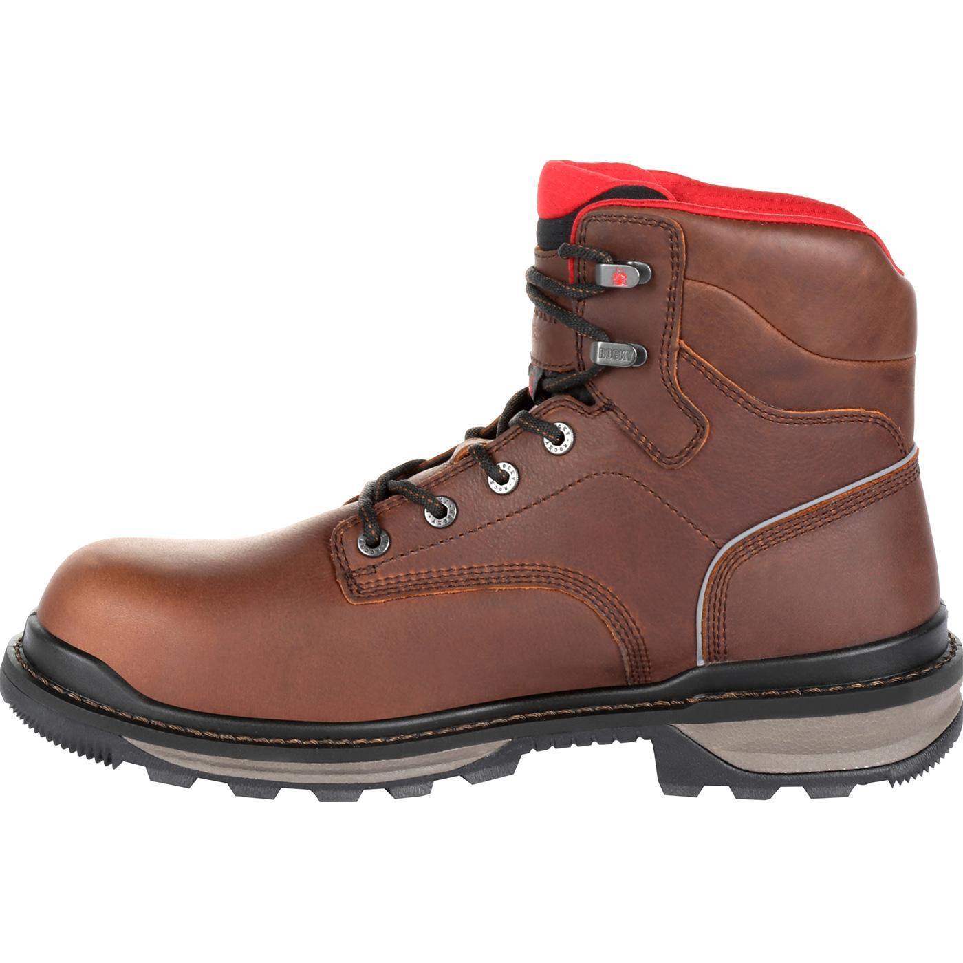 Rocky Rams Horn Waterproof Composite Toe Work Boot - Flyclothing LLC