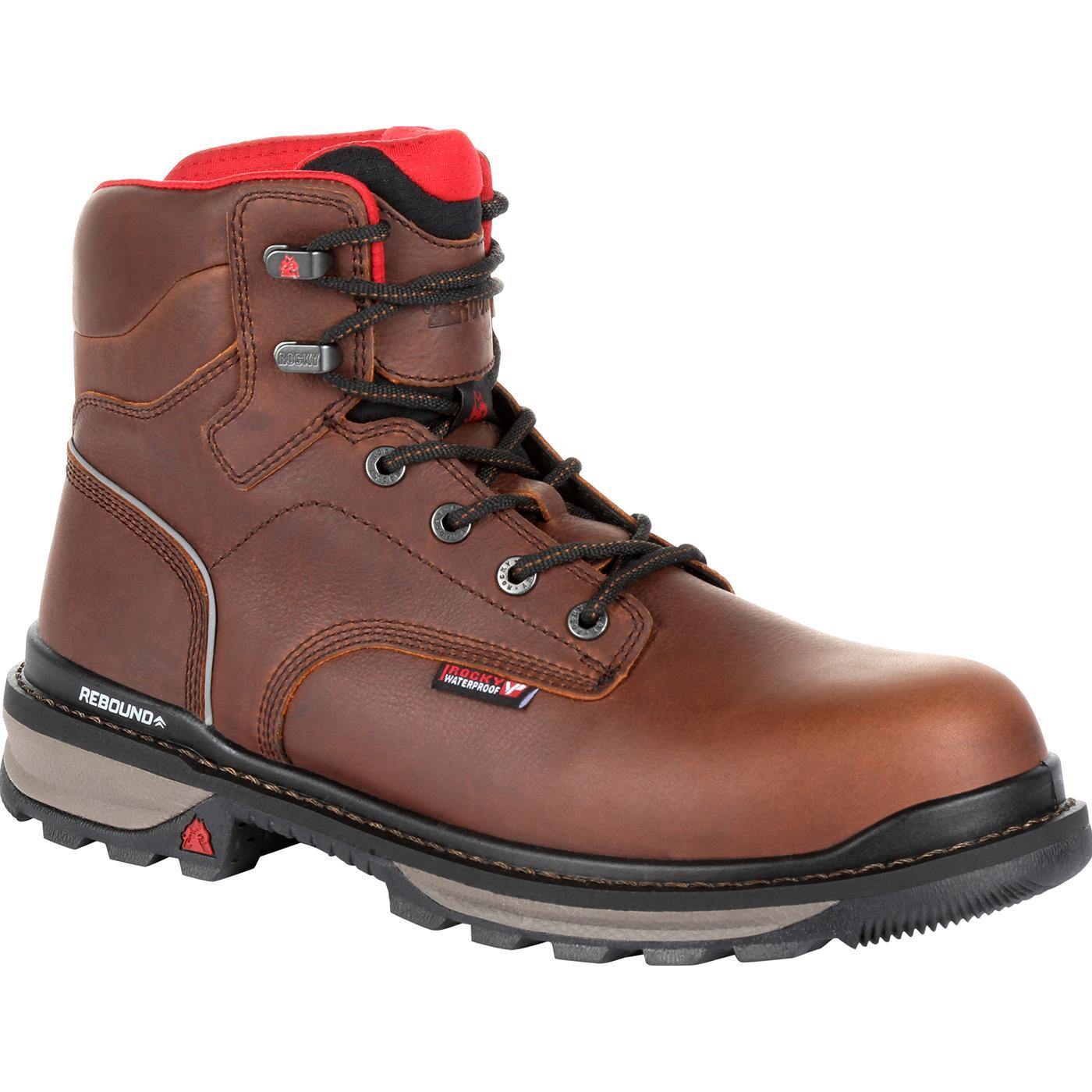 Rocky Rams Horn Waterproof Composite Toe Work Boot - Rocky