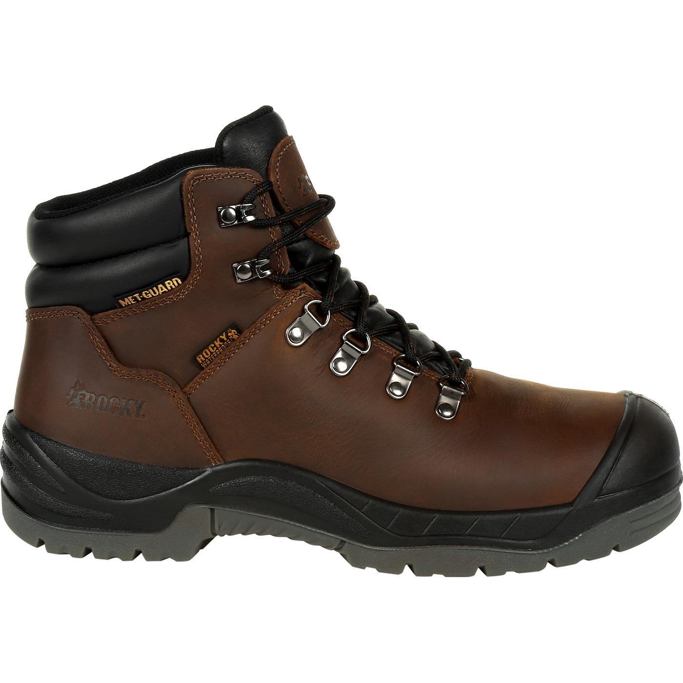 Rocky Worksmart Composite Toe Internal Met Guard Waterproof Work Boot - Rocky