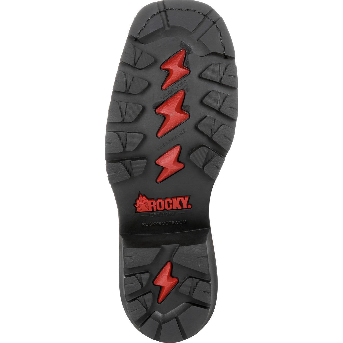 Rocky Square Toe Logger Waterproof Work Boot - Rocky