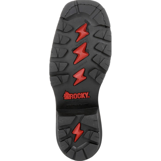 Rocky Square Toe Logger Waterproof Work Boot - Rocky